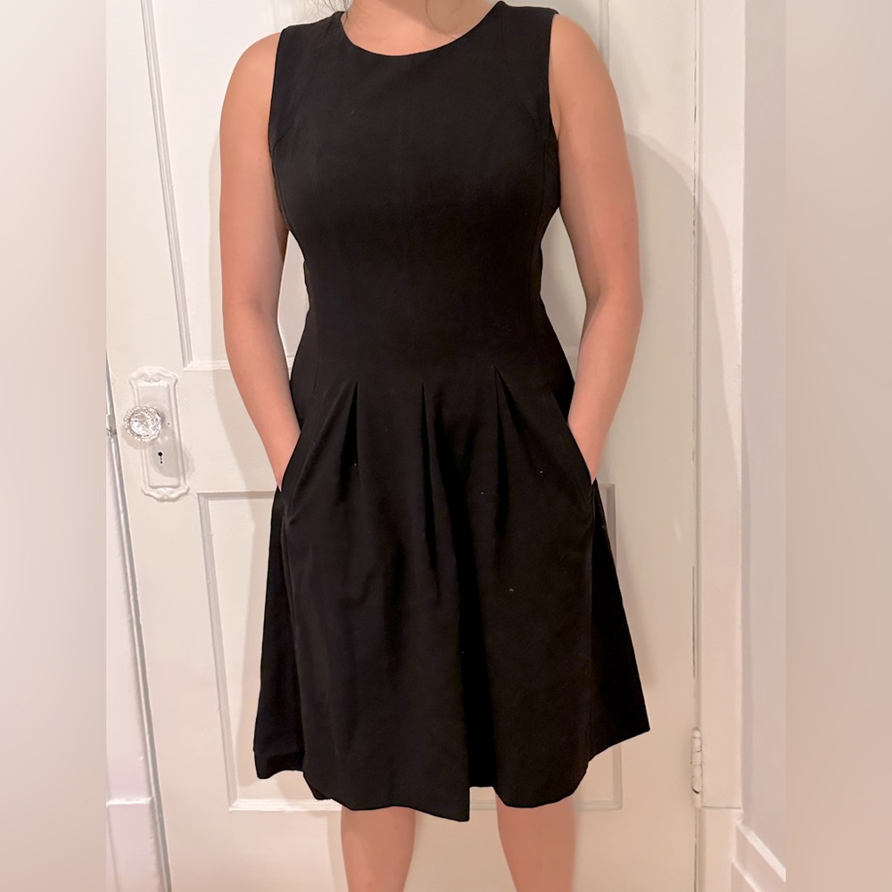 Formal midi black dress 🌚🌺